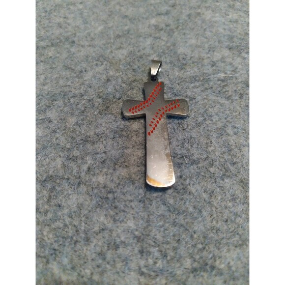 Inspirational Cross Pendant Necklace Philippians 4:13 Religious Jewelry‎ - Picture 3 of 4